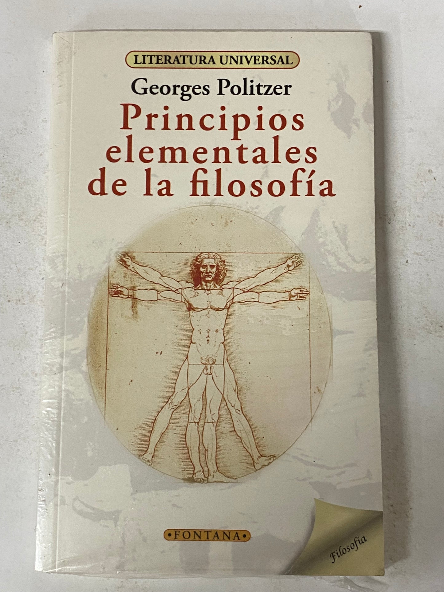 PRINCIPIOS ELEMENTALES DE LA FILOSOFIA- GEORGES POLITZER