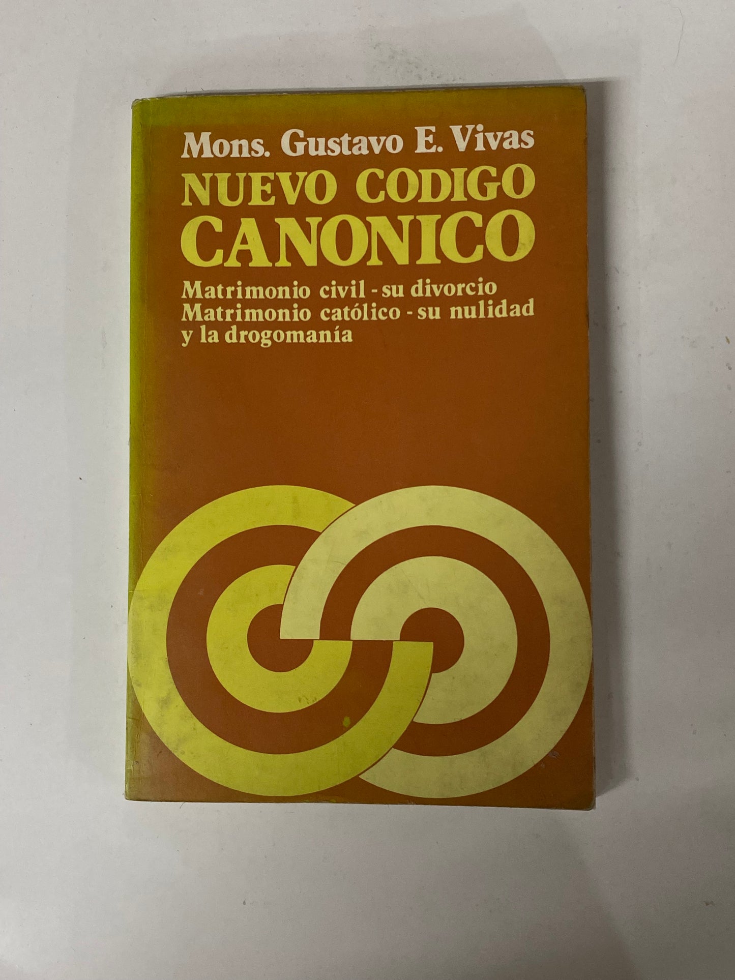 NUEVO CODIGO CANONICO- MONS. GUSTAVO E. VIVAS