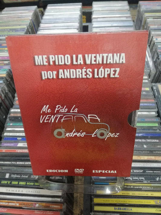 DVD ME PIDO LA VENTANA - ANDRES LOPEZ