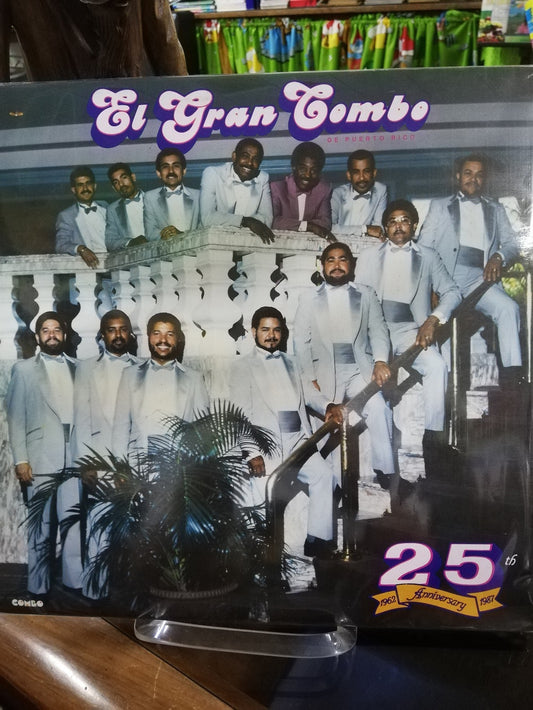 LP EL GRAN COMBO DE PUERTO RICO - 25 ANIVERSARIO - VINYL X 3