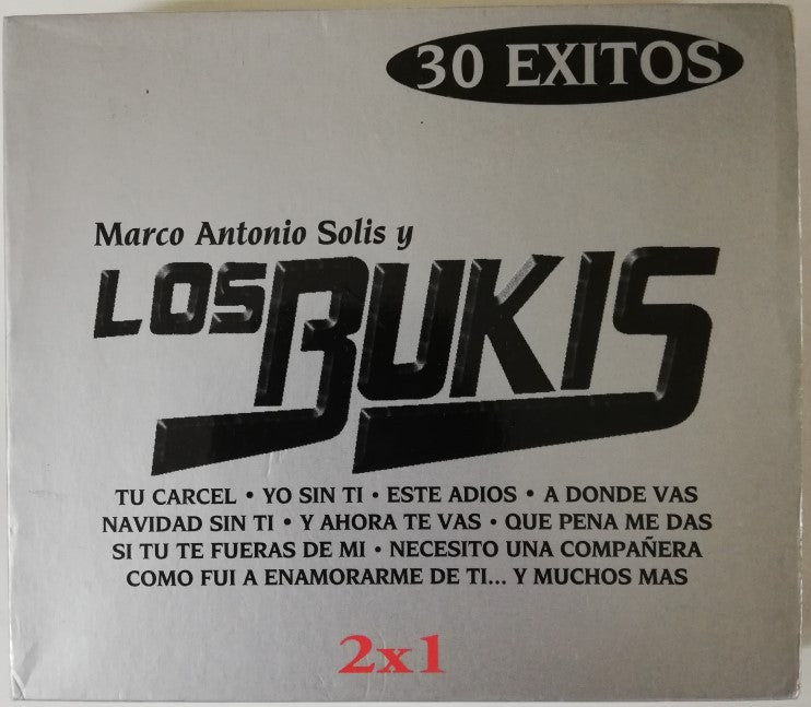 CD MARCO ANTONIO SOLIS Y LOS BUKIS - 30 EXITOS - CD X 2